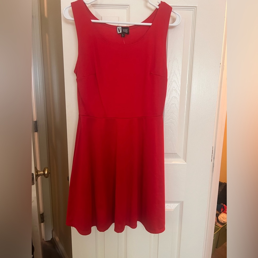 Vibe red size large dress New